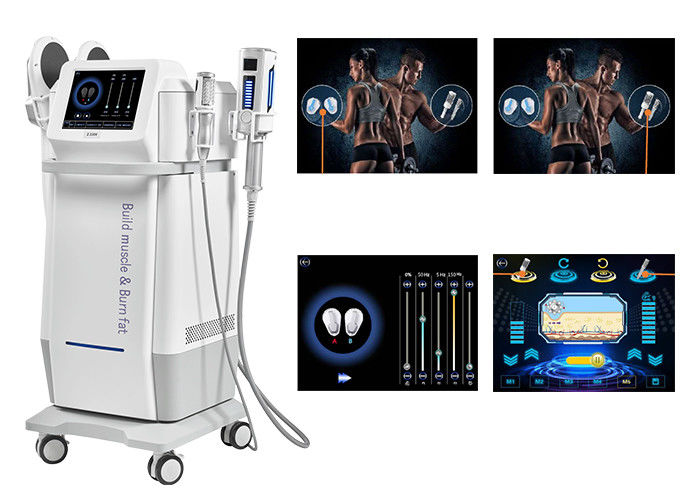 เครื่องกระตุ้นกล้ามเนื้อ EMS Body Slimming แบบพกพา 4 จับเพื่อการพาณิชย์