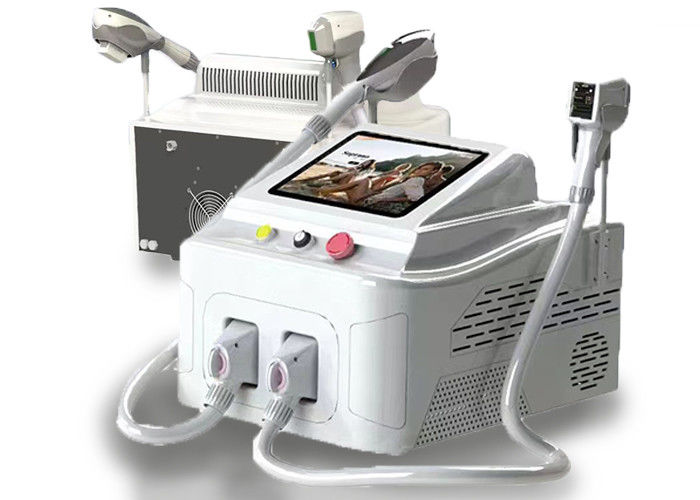 Elight OPT IPL Laser Beauty Machine 1-10ms สำหรับการกำจัดขนเพื่อฟื้นฟูผิว