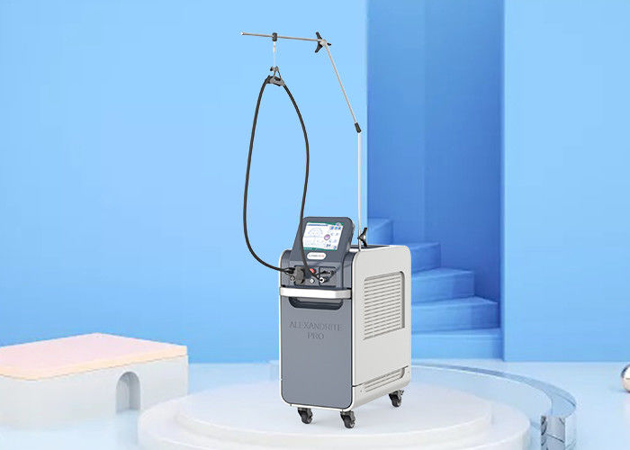อุปกรณ์กำจัดขนด้วยเลเซอร์สีเทา 755 นาโนเมตร Alexandrite Gentlelase Pro 3680 วัตต์