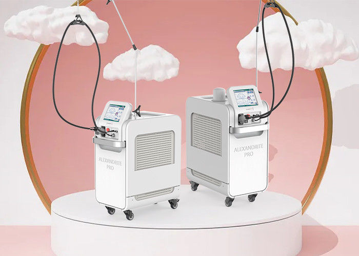 Cryo Cooling G.E.N.T.L.E-M.A.X Pro Laser ND Yag 1064nm Alexandrite 755nm TUV ได้รับการอนุมัติ